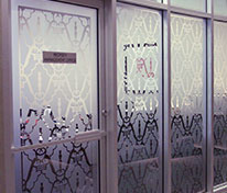 Sandblasted Glass